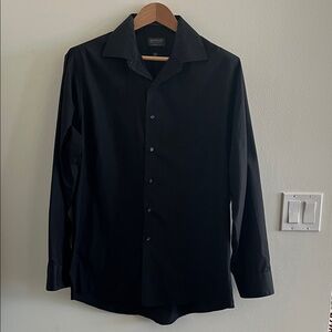 Arrow Classic Black Dress Shirt
